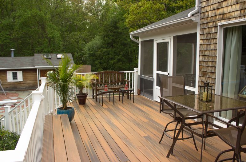 Deck with Built-in Features