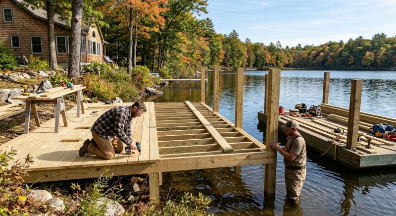 Dock Enlargement in Overland Park, KS